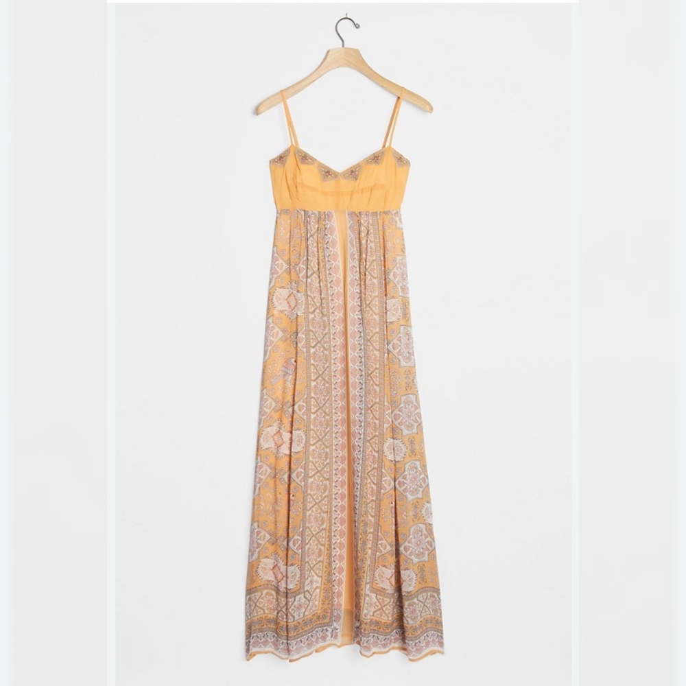 Anthropologie Calida Maxi Dress Boho NWT